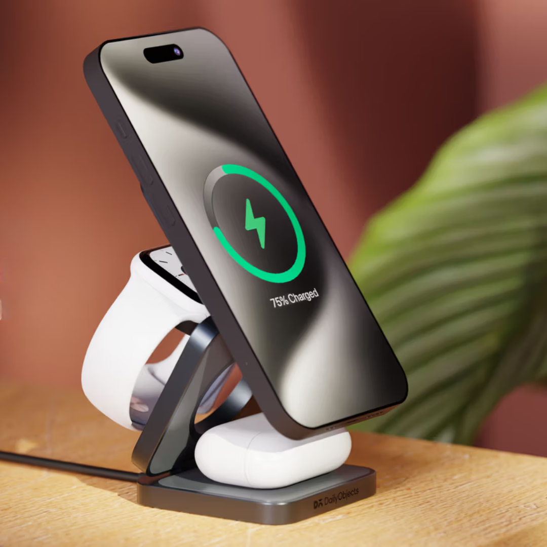 VoltX Foldaway 3-In-1 Magnetic MagSafe Wireless Charger