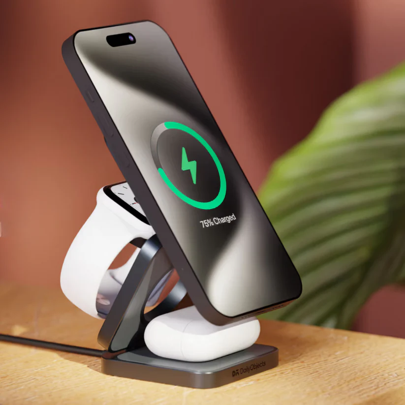 VoltX Foldaway 3-In-1 Magnetic MagSafe Wireless Charger